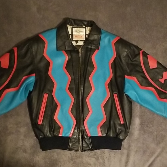 90s Michael Hoban WHERE M I Leather Jacke… - Picture 15 of 16